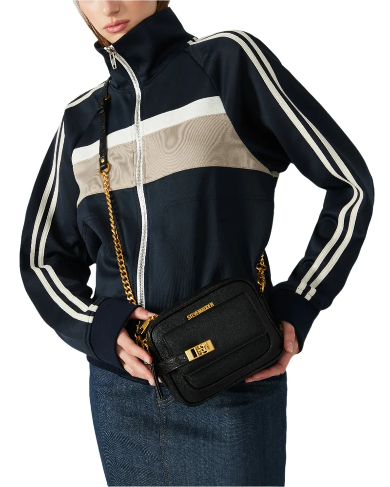 STEVE MADDEN Steve madden blite-e black/gold handbag